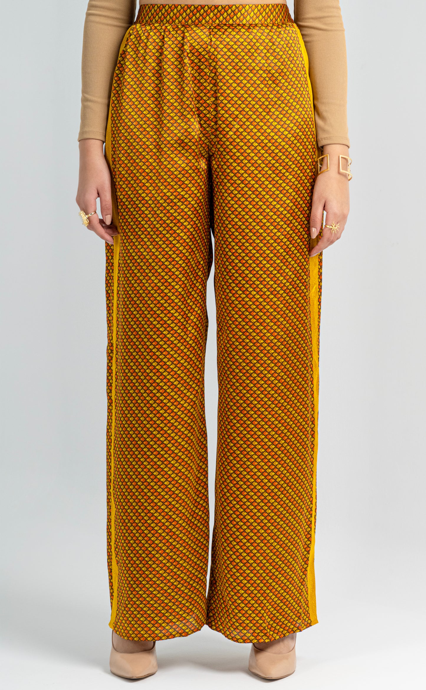 Khiva - Silky Yellow Pants