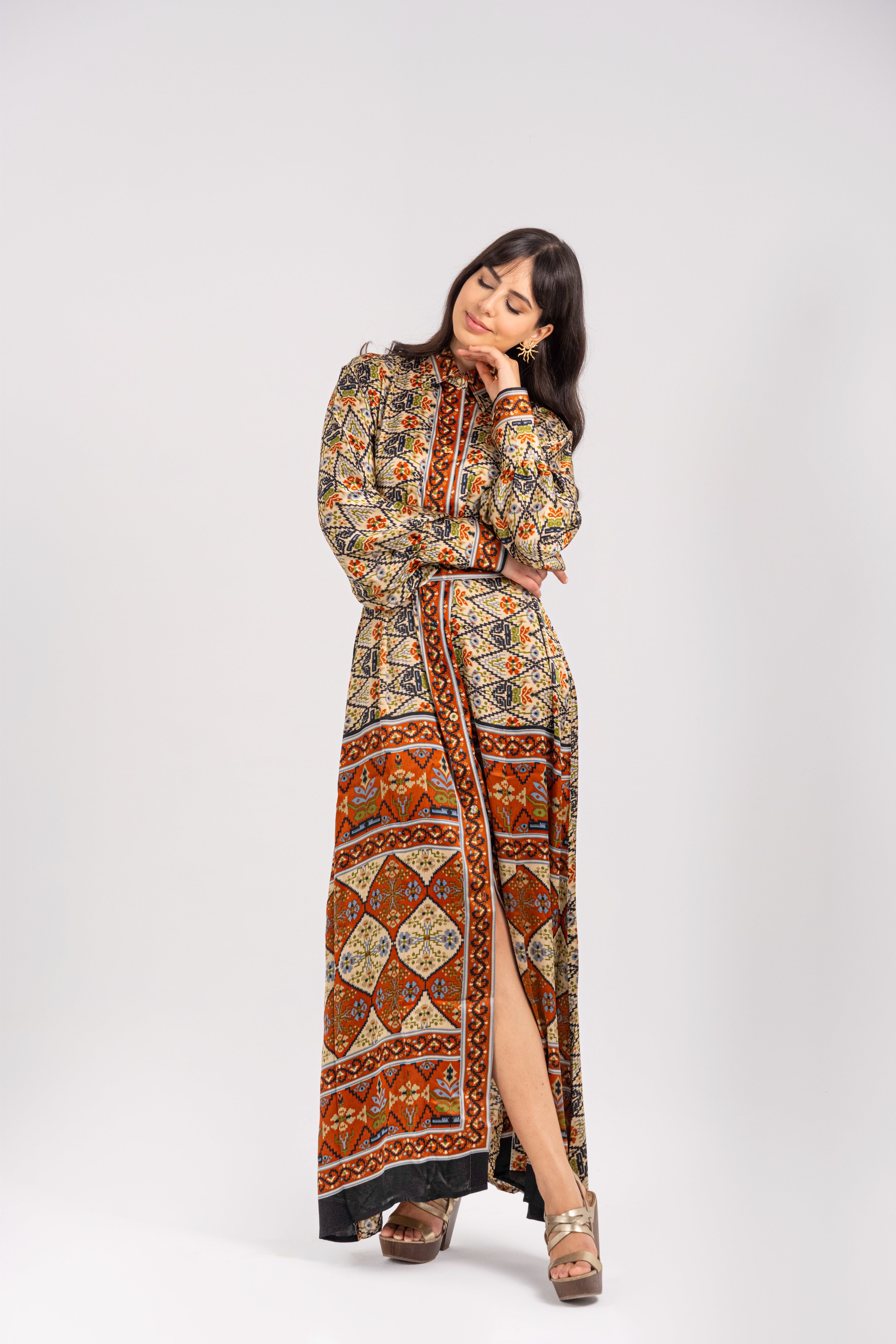 Taraz - Black Modest Dress Second Chance Online Taraz - Black Modest Dress Second Chance Online