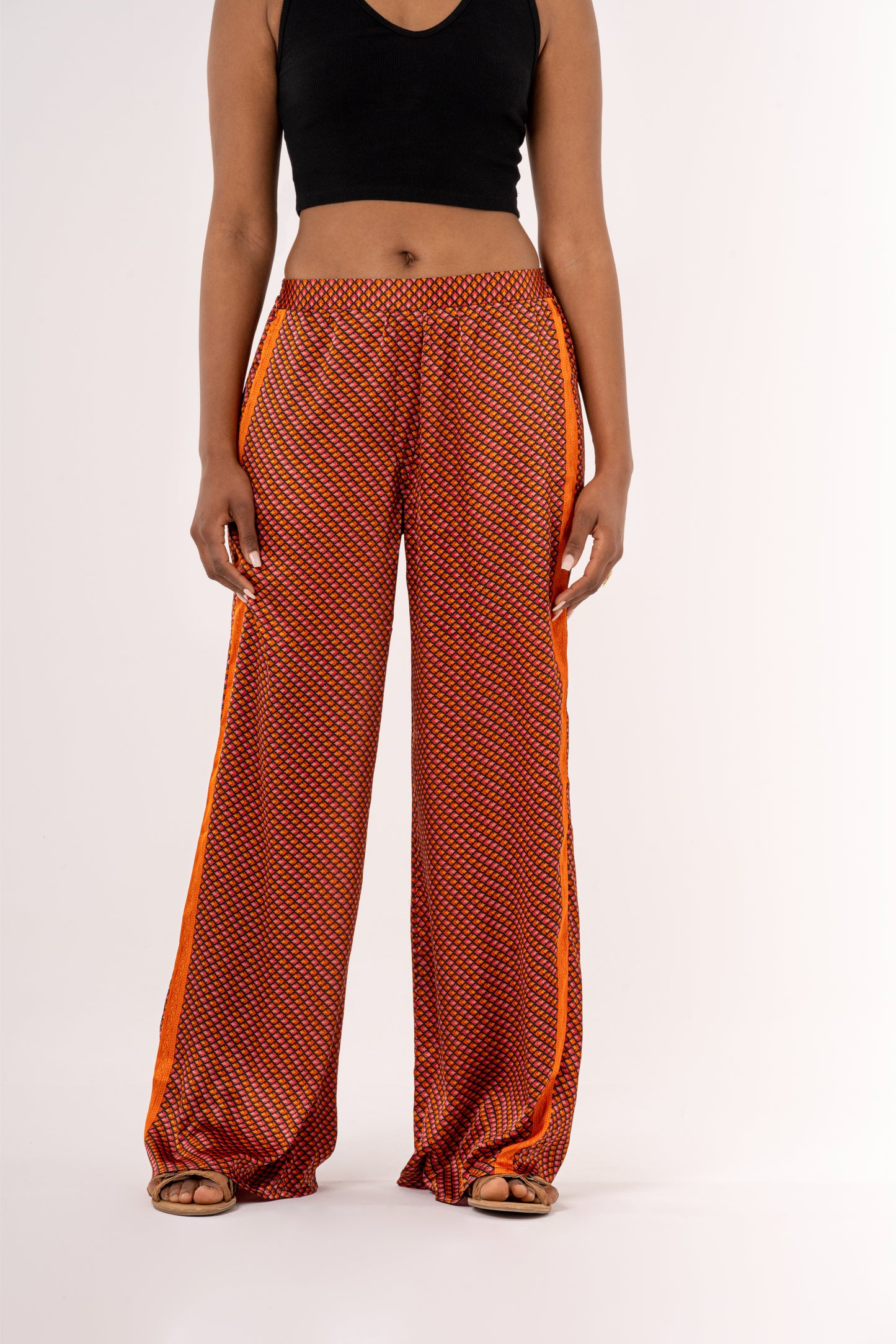 Khiva - Silky Red Pants