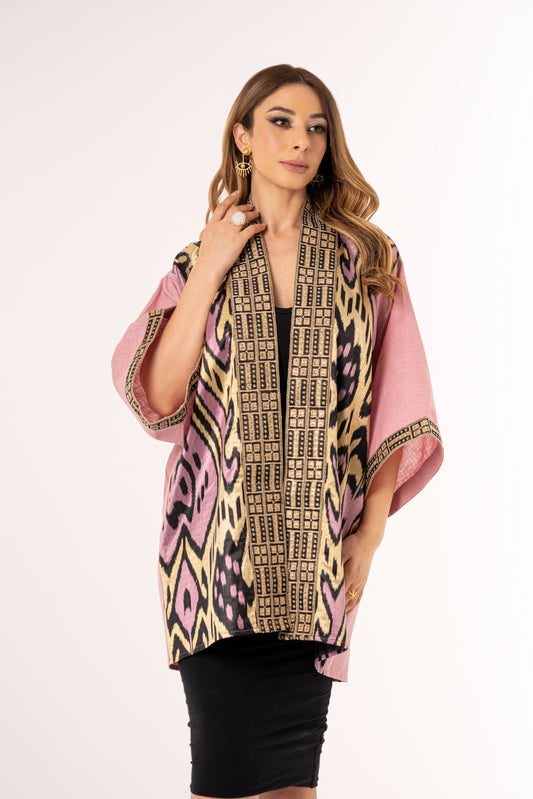 Almaty - Silk Ikat Cardigan