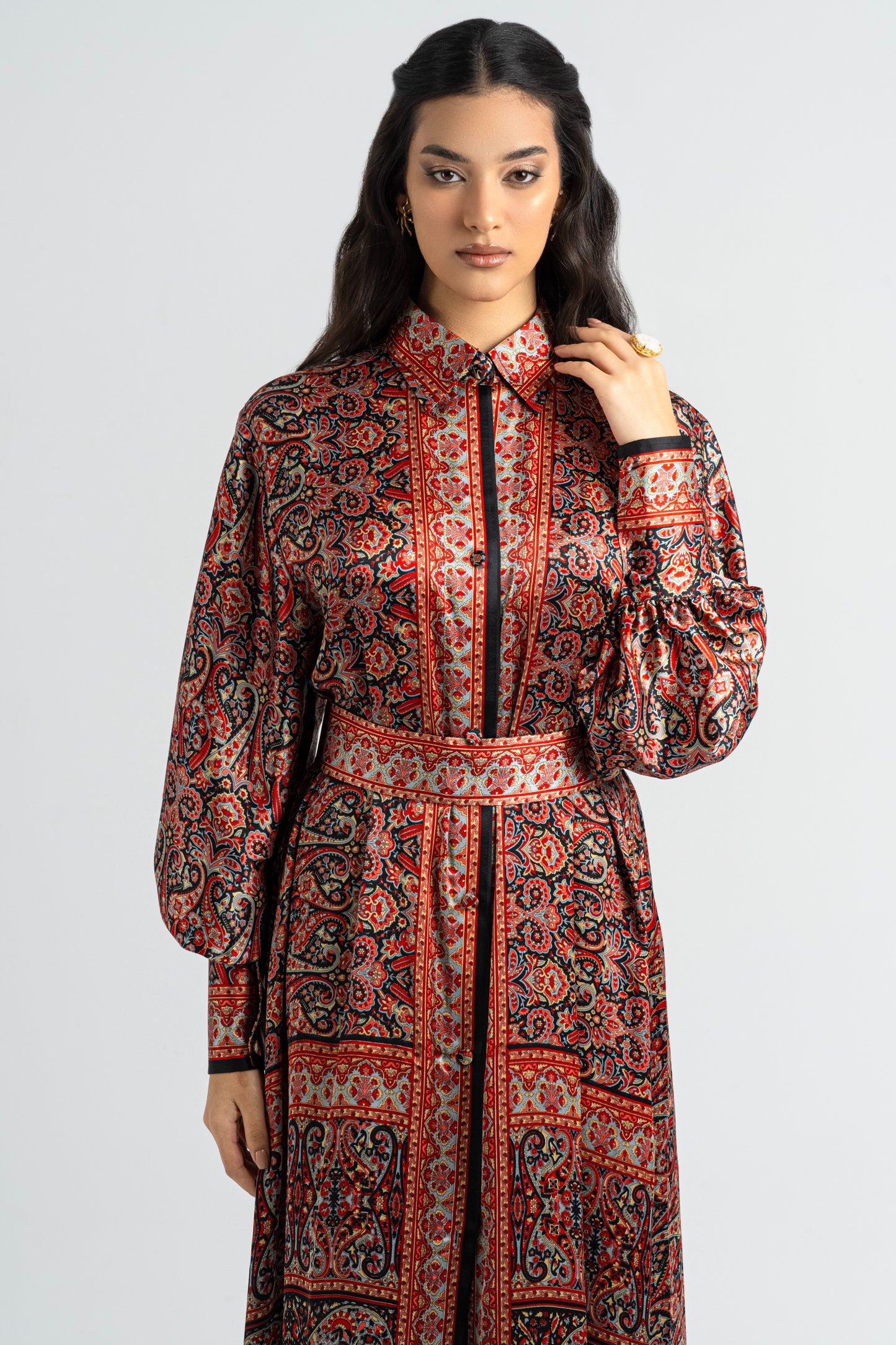 Samarkand - Black Modest Dress