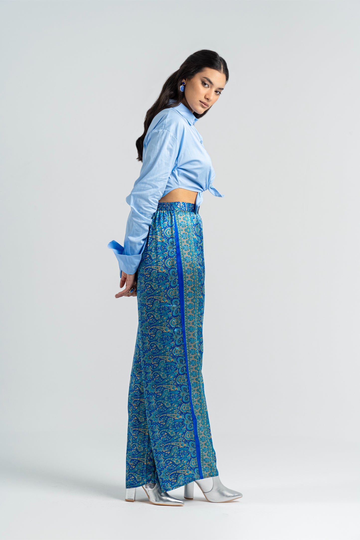 Samarkand - Silky Blue Pants