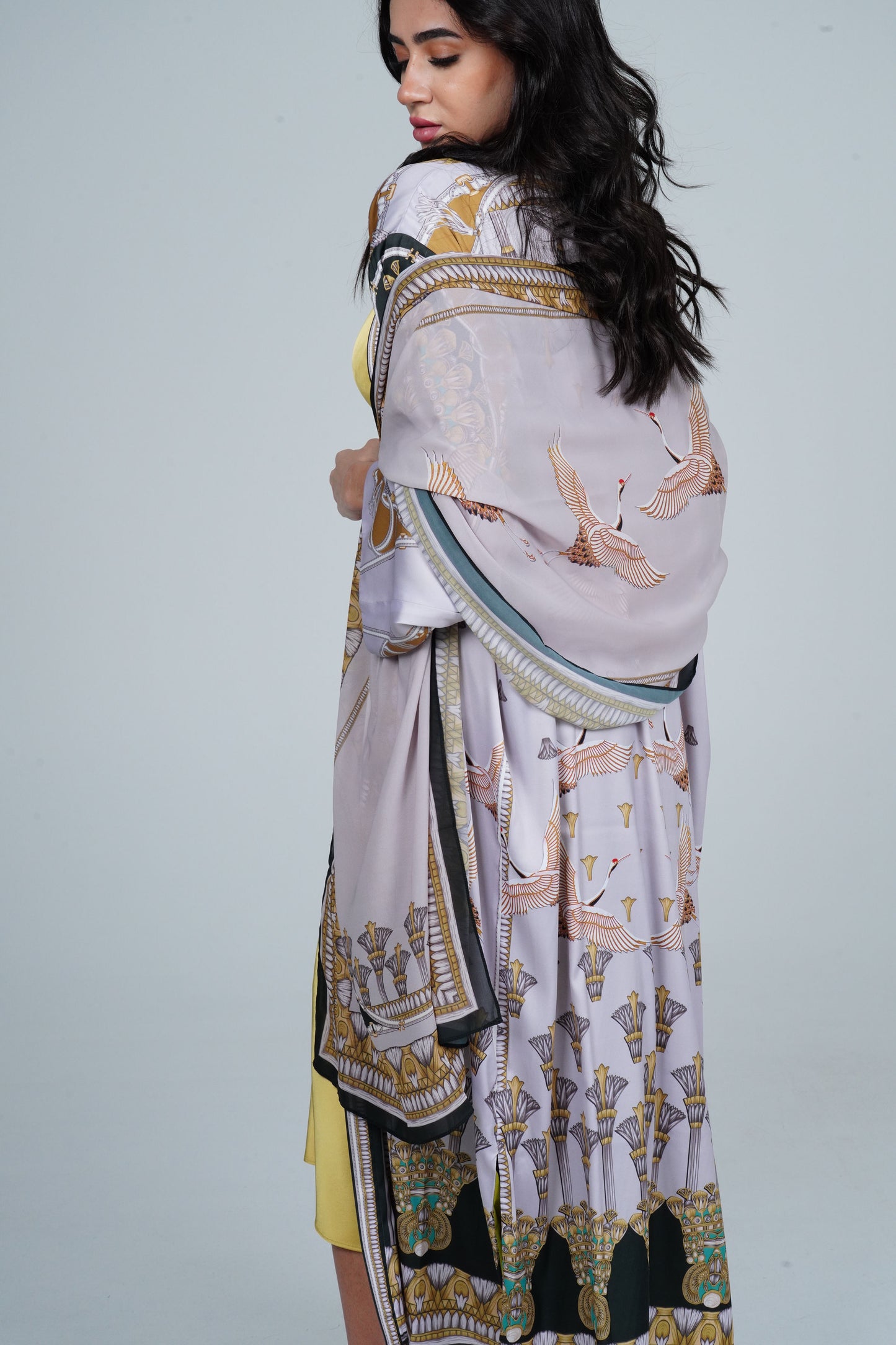 Philae - Silky Green Shawl