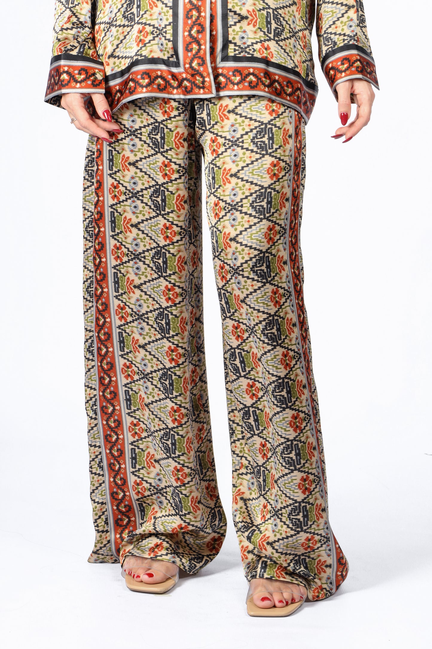 Taraz - Silky Black Pants