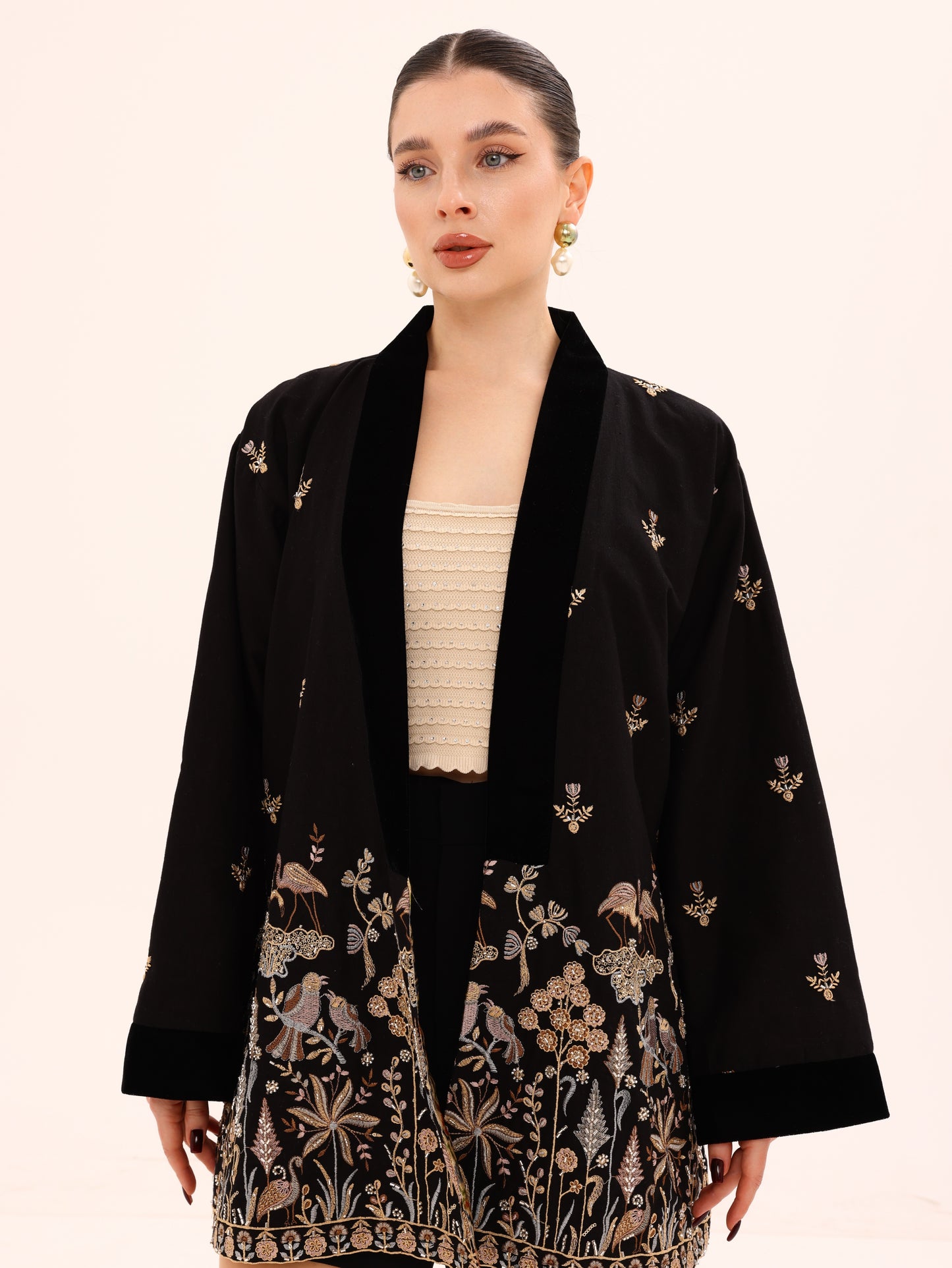 Cali - Black Cardigan