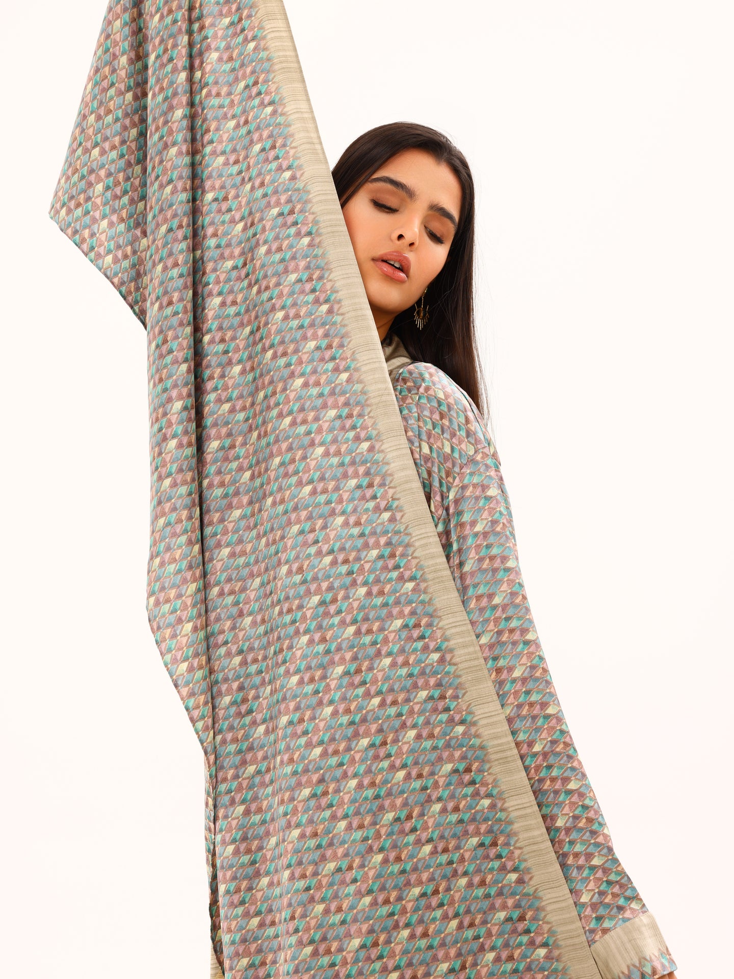 Seville - Blue Shawl