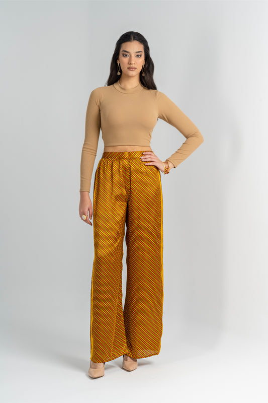 Khiva - Silky Yellow Pants