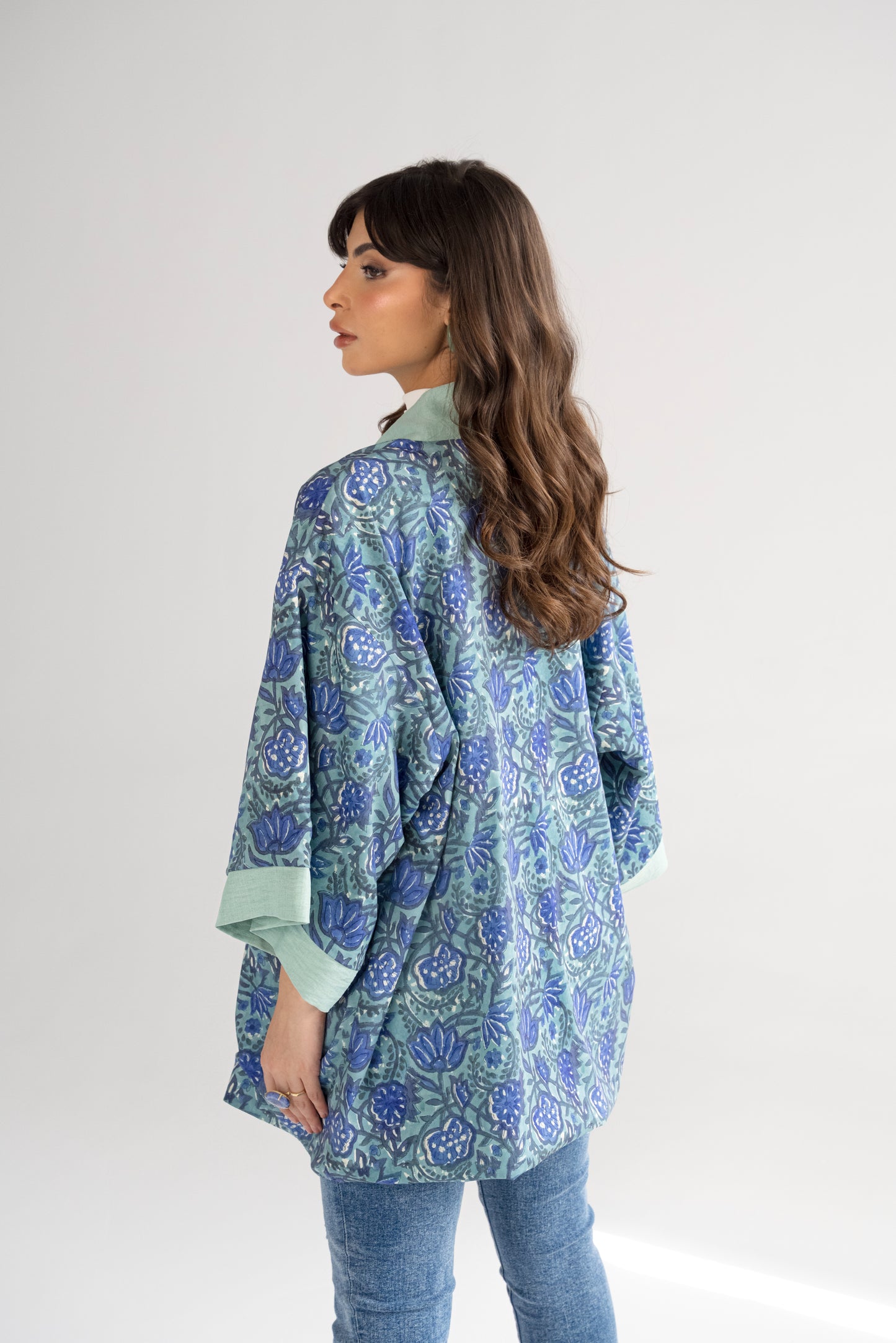 Iris - Mist Reversible Cardigan