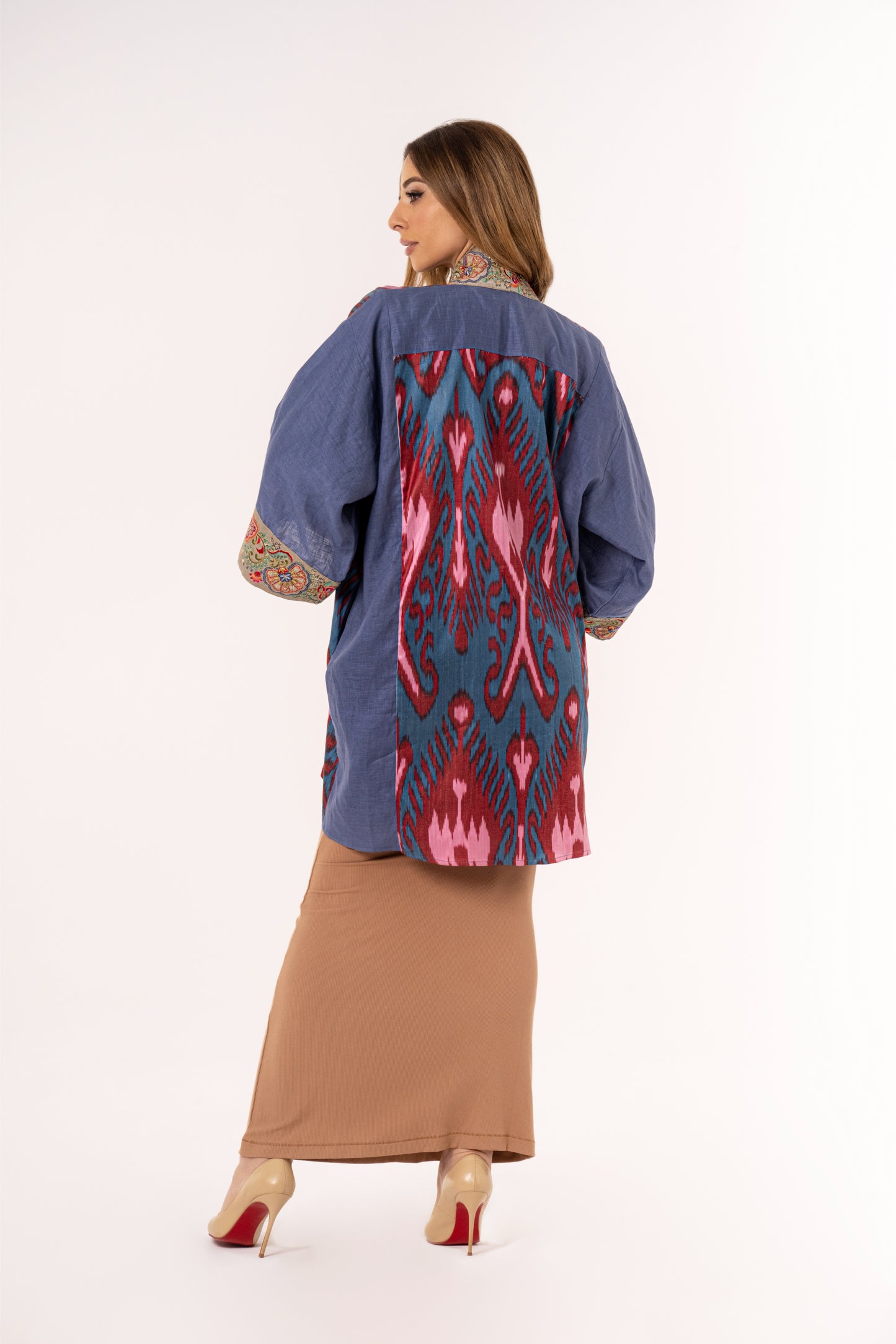 Astana - Silk Ikat Cardigan