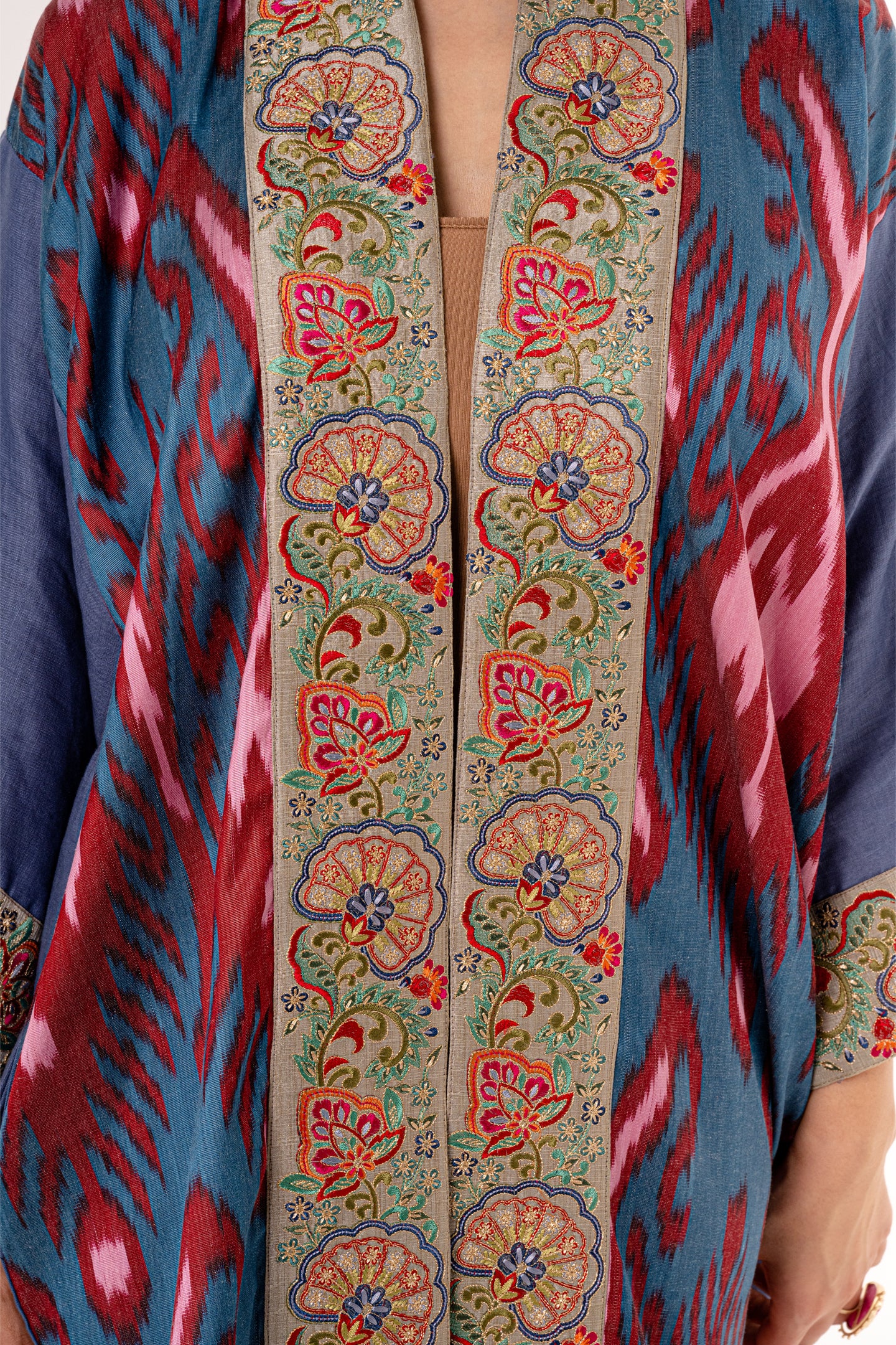 Astana - Silk Ikat Cardigan