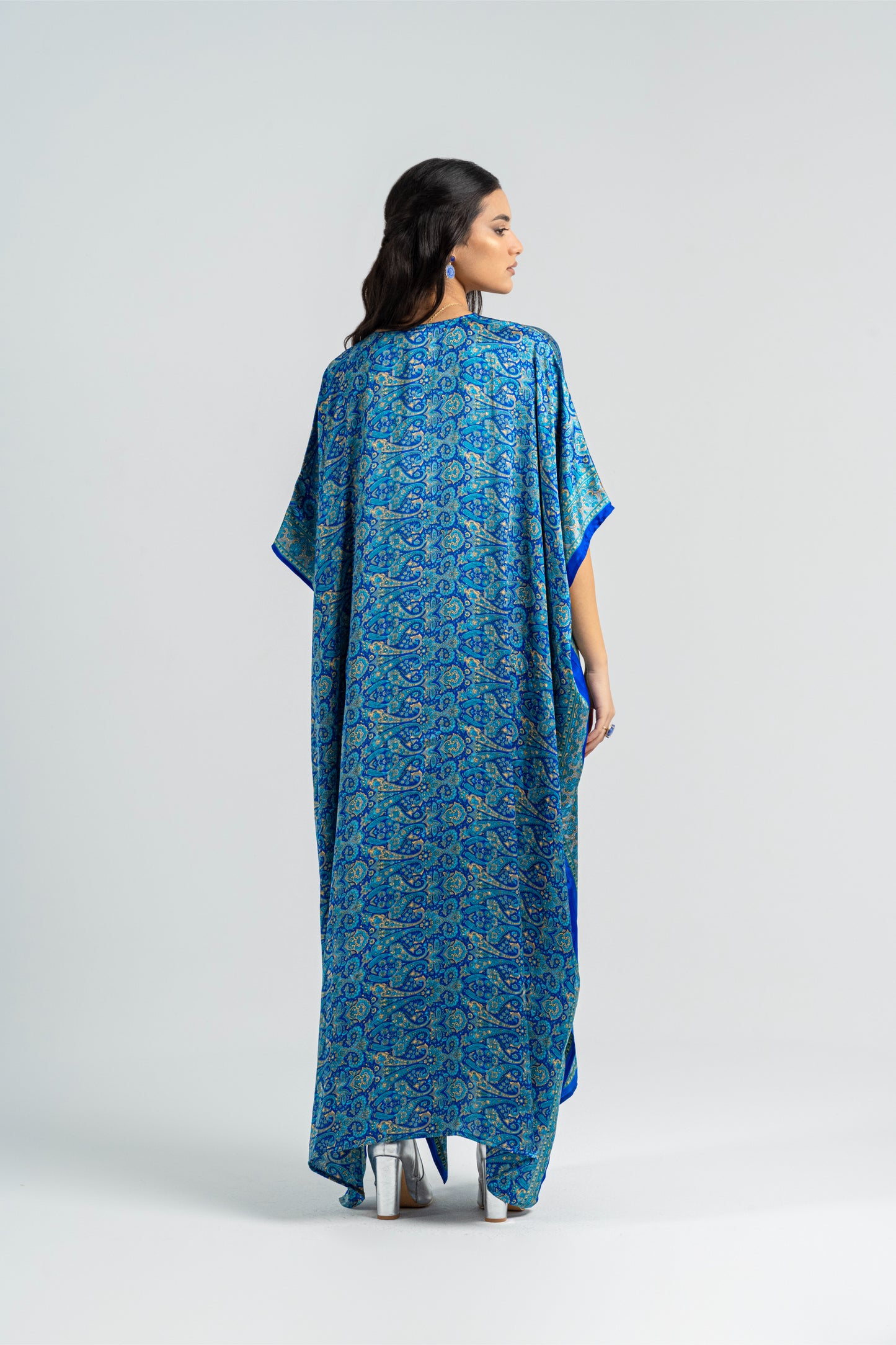 Samarkand - Silky Blue Kaftan