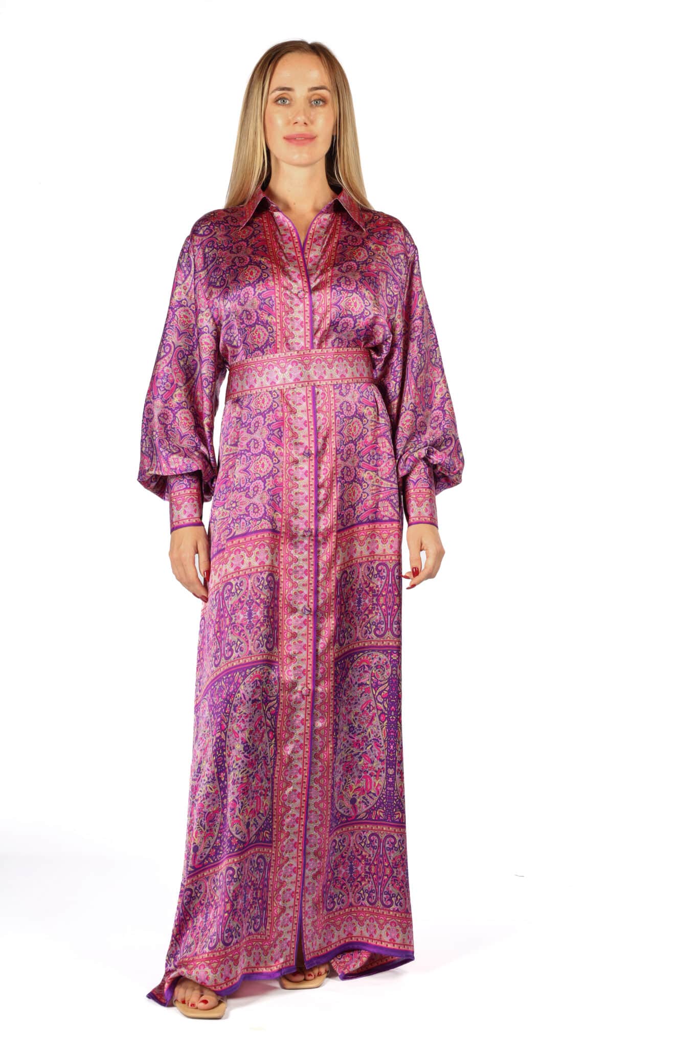 Samarkand - Purple Modest Dress