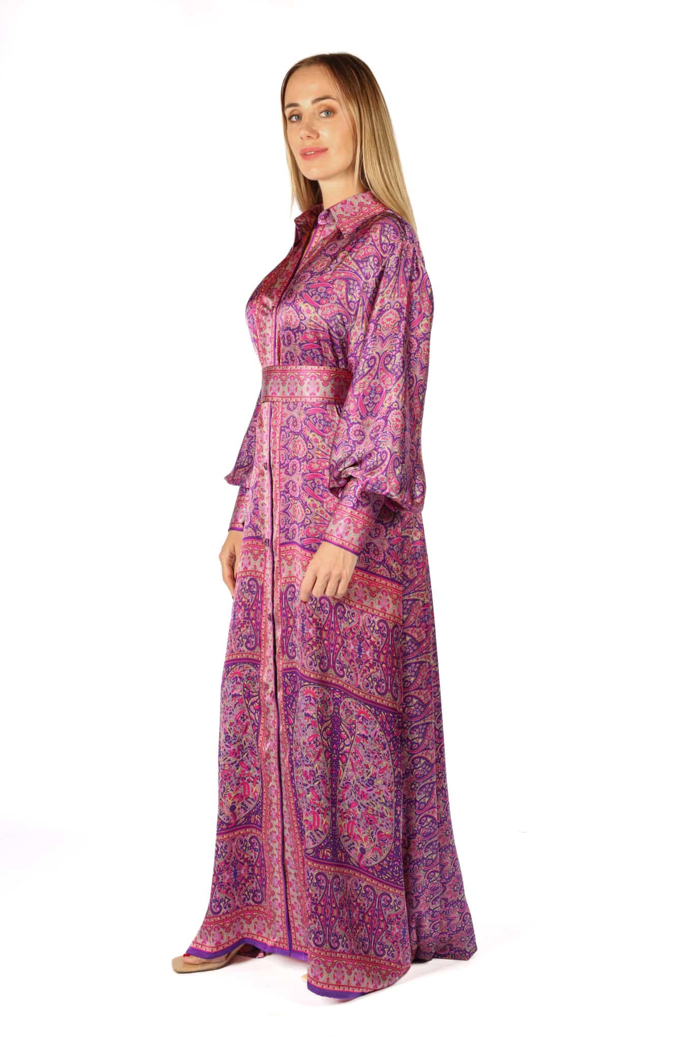 Samarkand - Purple Modest Dress